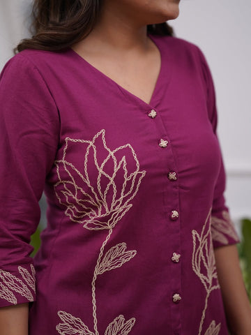 Kurta Fancy Designer Women Top & Bottom Sets